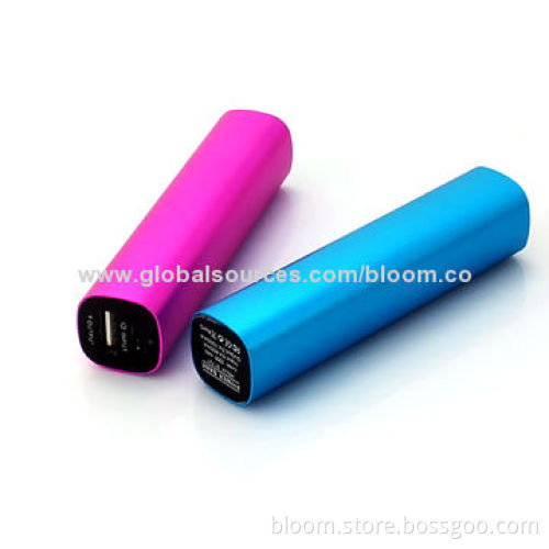 Aluminum Mobile Power Bank with LED Battery Indicator, Factory Price, Full CapacityNew